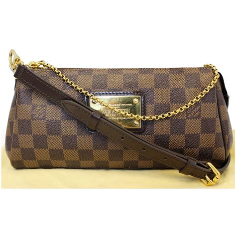 louis vuitton eva clutch damier ebene canvas|Louis Vuitton neverfull Damier Ebene.